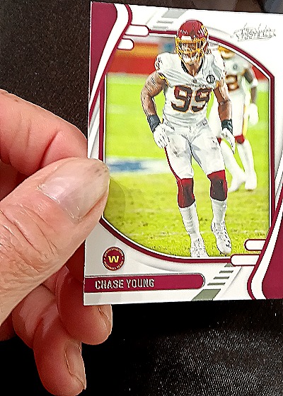 2021 Panini Absolute Football #19 Chase Young — front