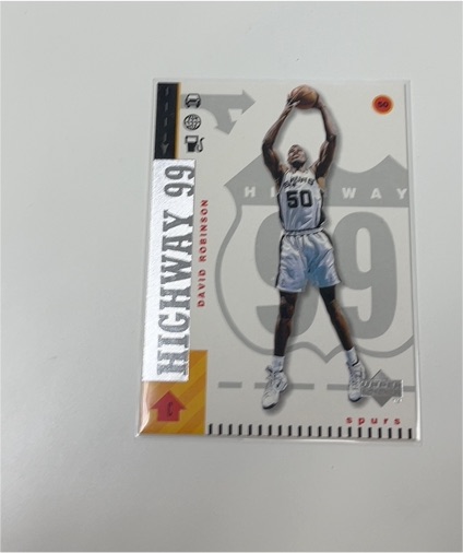 1998-99 Upper Deck Highway 99 #294 David Robinson — front
