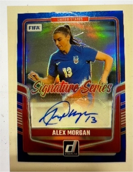 2024-25 Panini Donruss Signature Series #SS-AM Alex Morgan — front