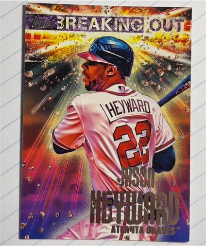 2014 Topps Opening Day Breaking Out #BO-1 Jason Heyward — front