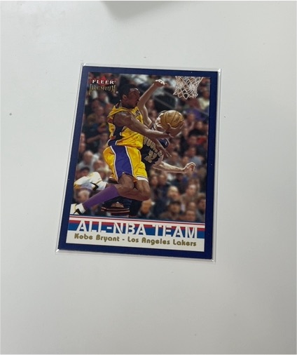 2002-03 Fleer Premium All-NBA Team #5 Kobe Bryant — front