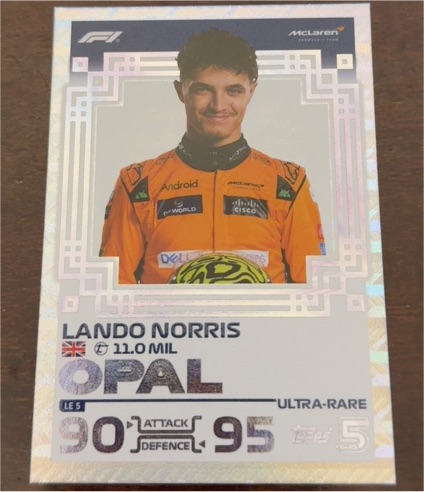 2024 Topps Turbo Attax #LE5 Lando Norris — front