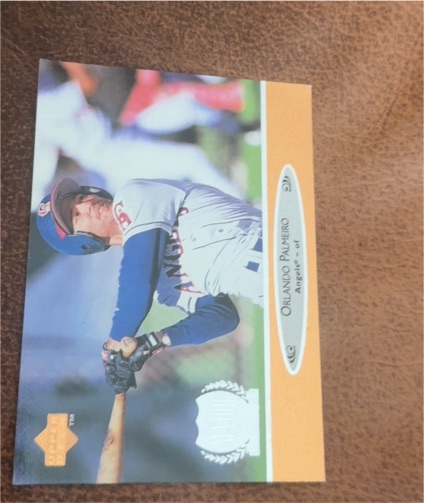 1996 Upper Deck #216 Orlando Palmeiro — front