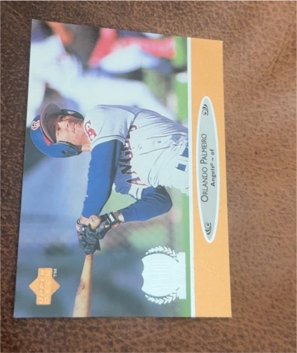 1996 Upper Deck #32 Orlando Palmeiro — front