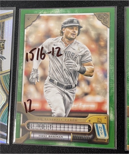 2022 Topps Gypsy Queen #GU Gleyber Torres — front