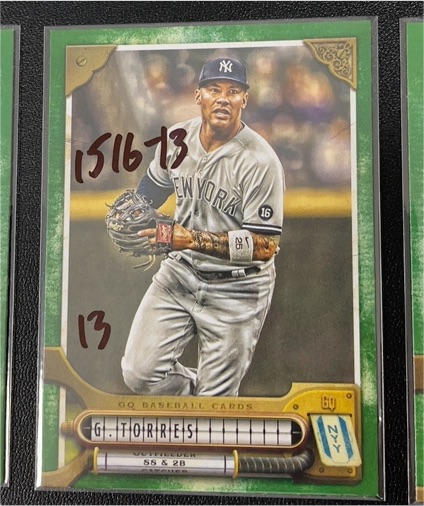 2022 Topps Gypsy Queen #170 Gleyber Torres — front