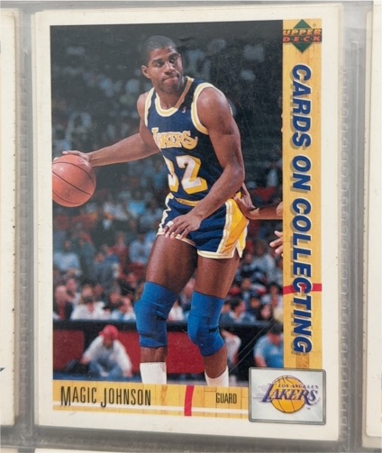 1991-92 Upper Deck #180 Magic Johnson — front