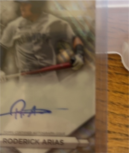 2022 Topps Inception Roderick Arias — front