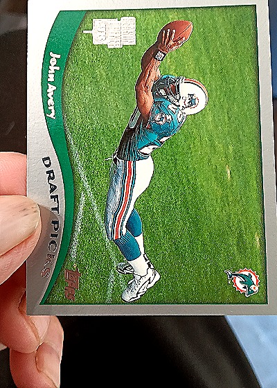 1998 Topps Season Opener Draft Picks #8 John Avery — front