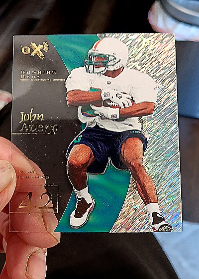 1998 Skybox EX 2001 #42 John Avery — front
