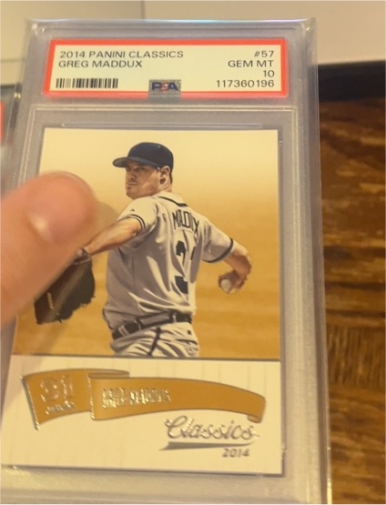 2014 Panini Classics #57 Greg Maddux — front