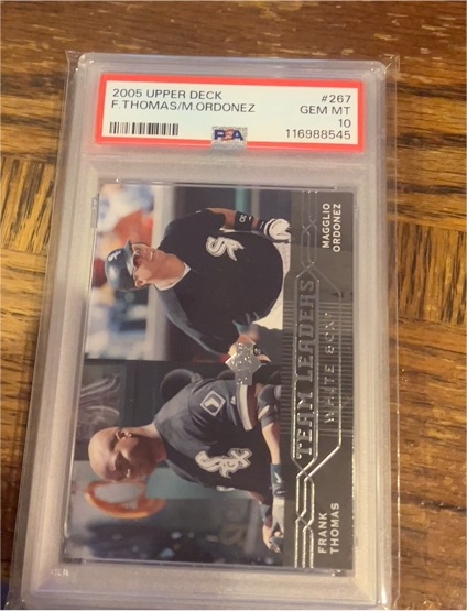 2005 Upper Deck #267 Frank Thomas/Magglio Ordonez — front