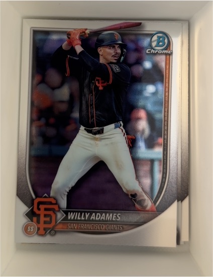 2025 Bowman Chrome #14 Willy Adames — front