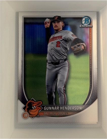 2025 Bowman Chrome #96 Gunnar Henderson — front
