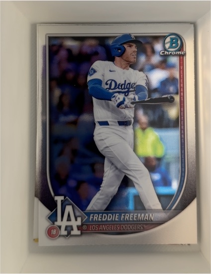 2025 Bowman Chrome #33 Freddie Freeman — front