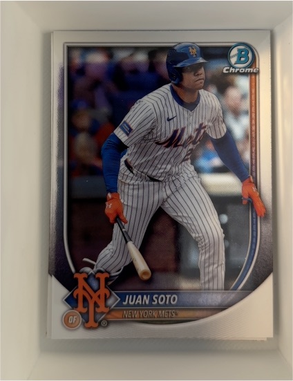 2025 Bowman Chrome #22 Juan Soto — front