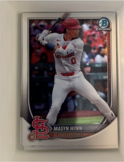 2025 Bowman Chrome #64 Masyn Winn — front