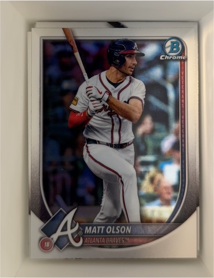 2025 Bowman Chrome #4 Matt Olson — front