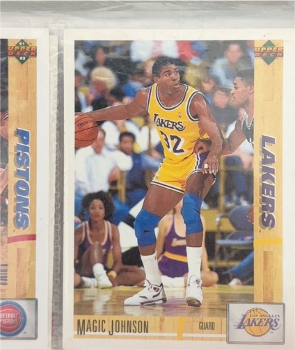 1991-92 Upper Deck #45 Magic Johnson — front
