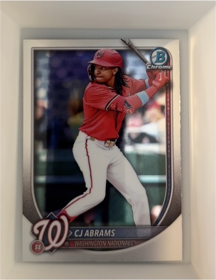 2025 Bowman Chrome #20 CJ Abrams — front