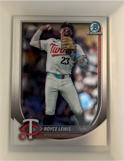 2025 Bowman Chrome #97 Royce Lewis — front