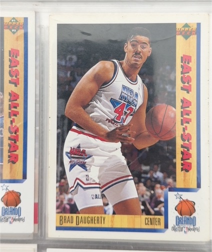 1991-92 Upper Deck #461 Brad Daugherty East All-Star — front
