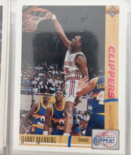 1991-92 Upper Deck #164 Danny Manning — front