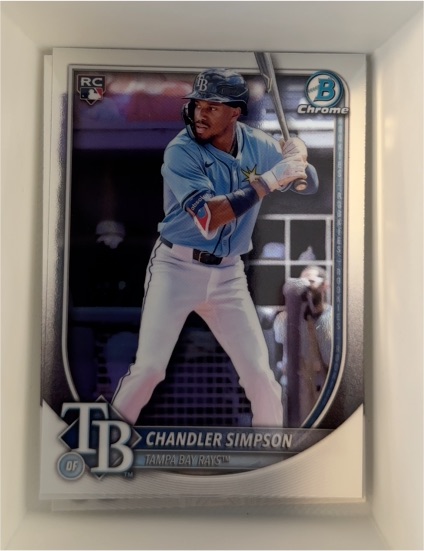 2025 Bowman Chrome #18 Chandler Simpson — front