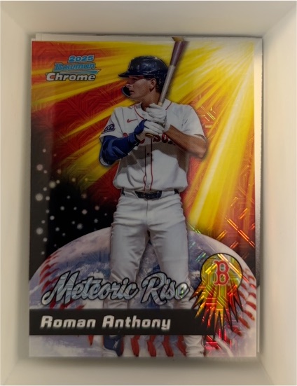 2025 Bowman Chrome #MR-25 Roman Anthony — front