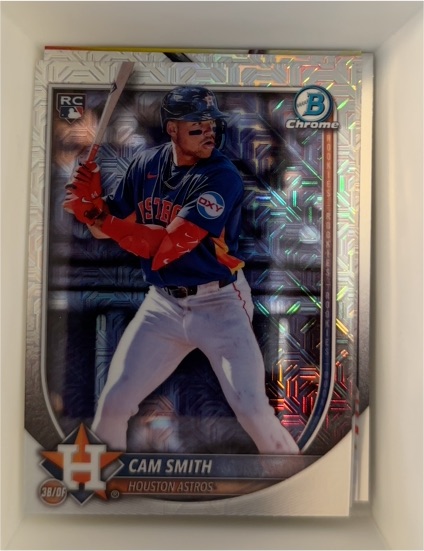 2025 Bowman Chrome #77 Cam Smith — front