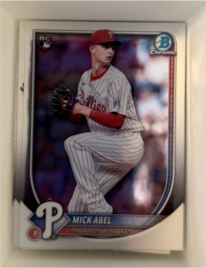 2025 Bowman Chrome #11 Mick Abel — front
