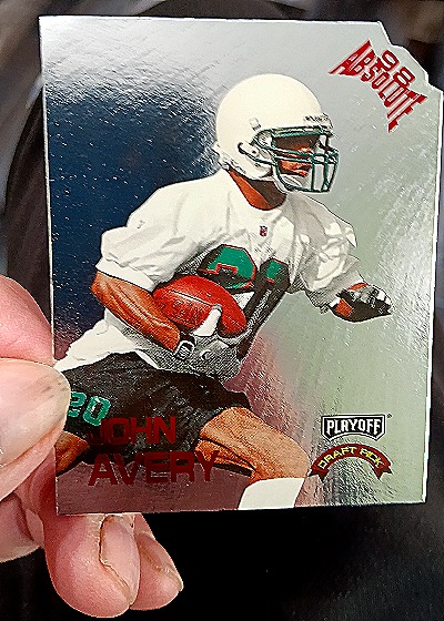 1998 Playoff Absolute Draft Picks #11 John Avery — front