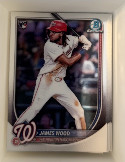 2025 Bowman Chrome #29 James Wood — front