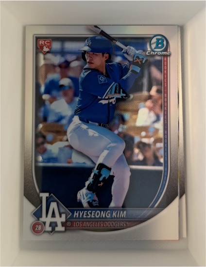 2025 Bowman Chrome #2 Hyeseong Kim — front