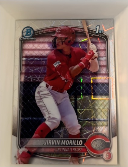2025 Bowman Chrome #BCP-160 Jirvin Morillo — front