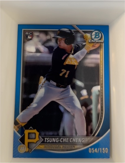 2025 Bowman Chrome #86 Tsung-Che Cheng — front