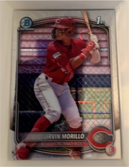 2025 Bowman Chrome #BCP-160 Jirvin Morillo — front