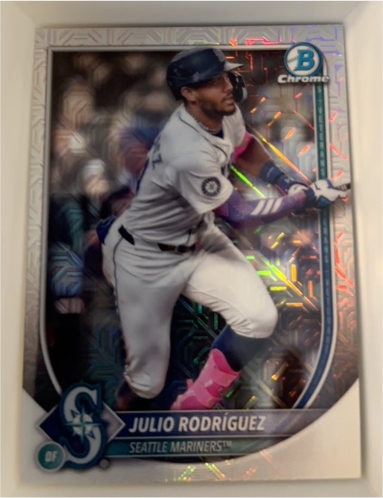 2025 Bowman Chrome #66 Julio Rodríguez — front