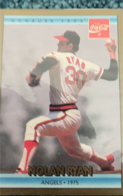 1992 Donruss Coca-Cola #9 Nolan Ryan — front