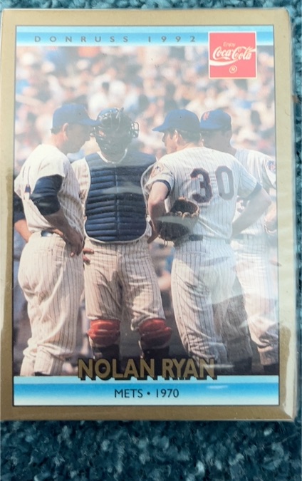1992 Donruss Coca-Cola #4 Nolan Ryan — front