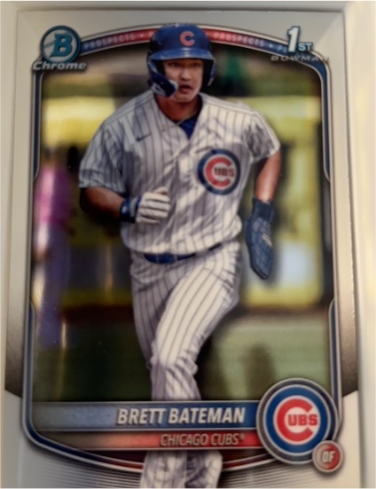 2025 Bowman Chrome #BCP-226 Brett Bateman — front