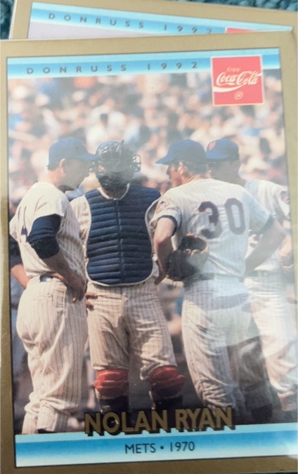 1992 Donruss Coca-Cola #4 Nolan Ryan — front