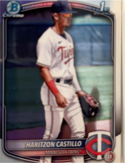 2025 Bowman Chrome #BCP-161 Haritzon Castillo — front
