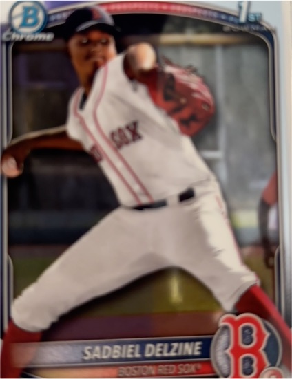 2025 Bowman Chrome #BCP151-BCP250 Sadbiel Delzine — front
