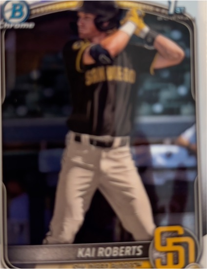 2018 Bowman Draft Baseball Chrome #BDC-152 Kai Roberts — front