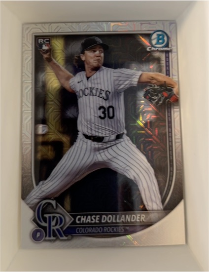 2025 Bowman Chrome #62 Chase Dollander — front