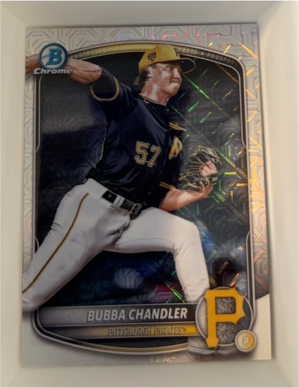 2025 Bowman Chrome #BCP-171 Bubba Chandler — front