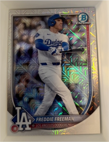 2025 Bowman Chrome #33 Freddie Freeman — front