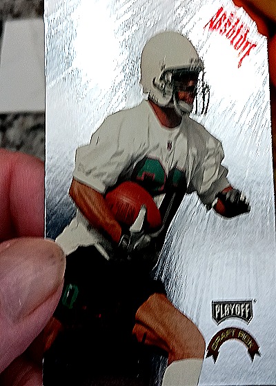 1995 Playoff Contenders #11 Miami Dolphins Player — front