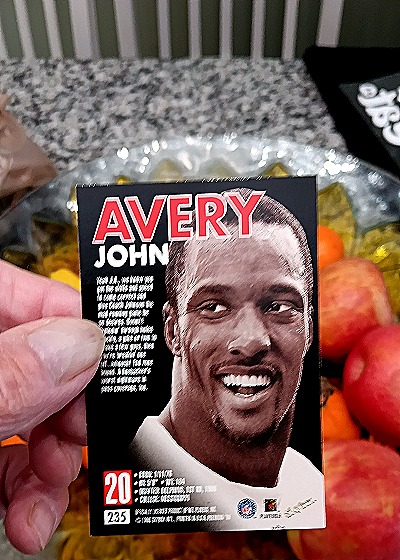 1999 Collector's Edge #M24 John Avery — back
